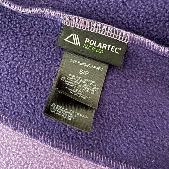 The North Face, Size Small, Purple Zip Up Jacket - Picture 4 of 7